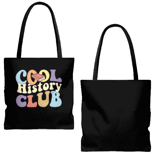 Cool History Club History Buff BA History Major Tote Bags (AOP)