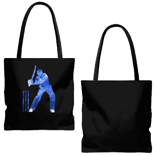 Cricket Batsman, County World One Day - I Love It Tote Bags (AOP)