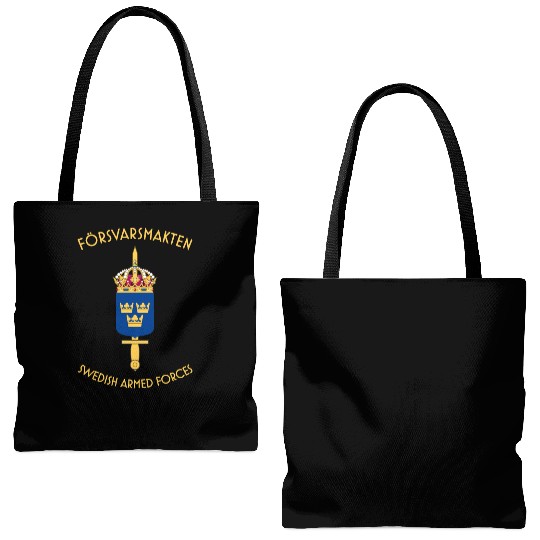 swedish armed forces Tote Bags (AOP)