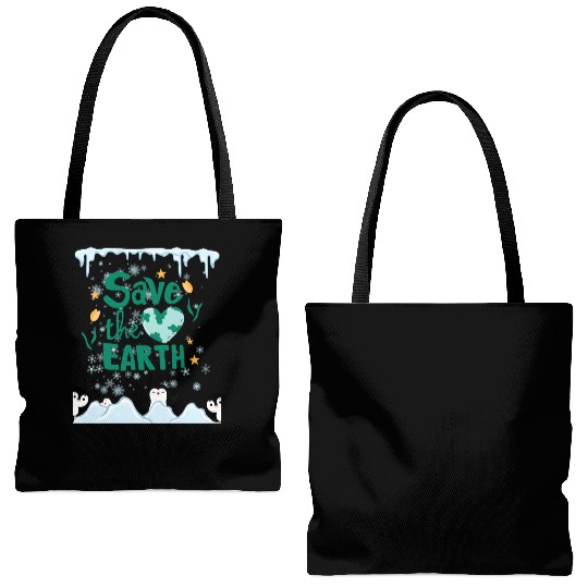 Save our Planet Earth, Save our beautiful animals! Tote Bags (AOP)