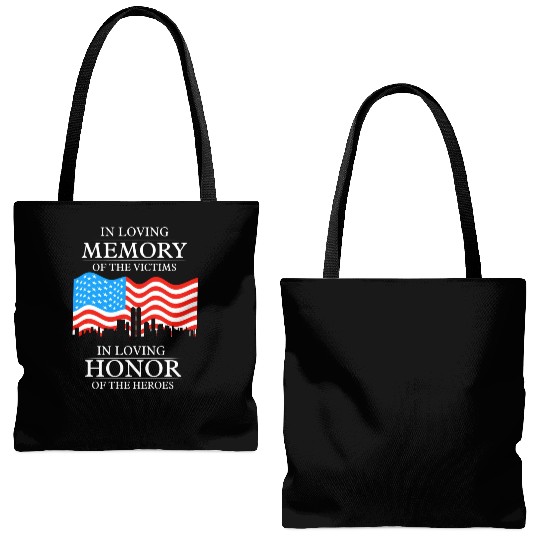 911 in loving memory Tote Bags (AOP)