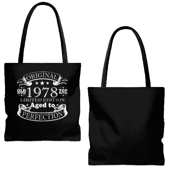 1978 vintage birthday year of birth 1978 gift Tote Bags (AOP)