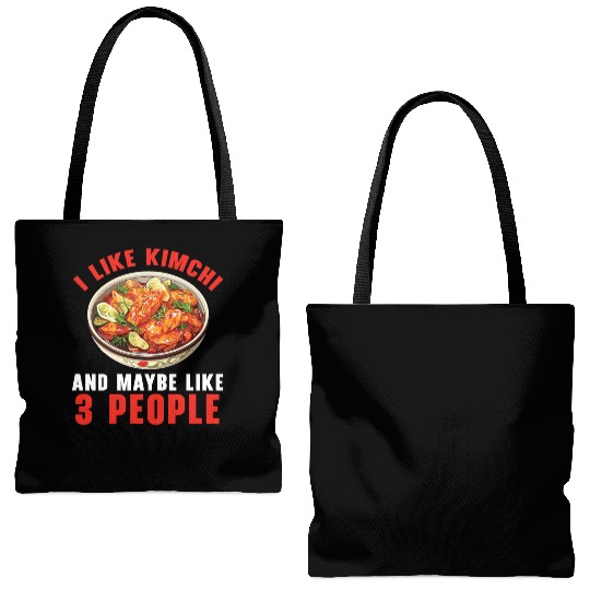 Kimchi Lover Korean Cuisine Spicy Food South Korea Tote Bags (AOP)