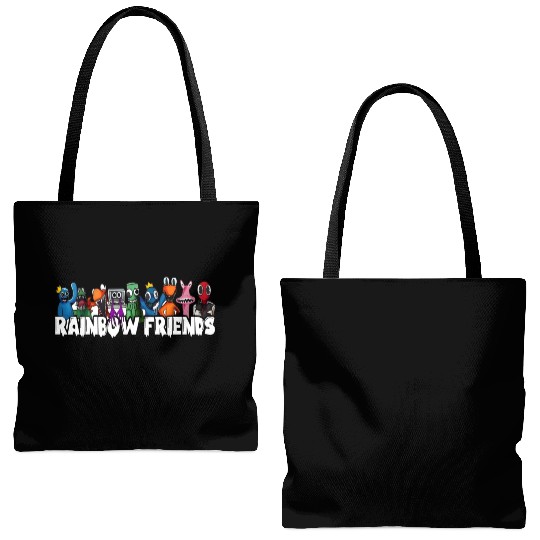 Rainbow Friends Tote Bags (AOP)
