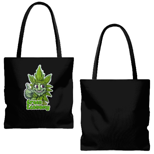 Green Economy Tote Bags (AOP)