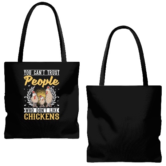 Chicken Farmer Tote Bags (AOP)