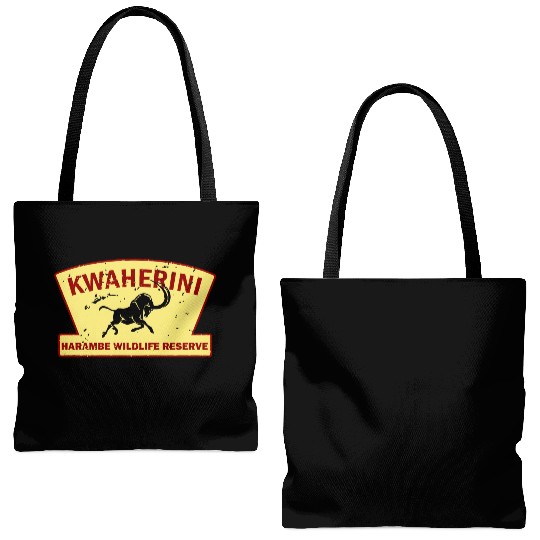 Kwaherini Harambe Wildlife Reserve Tote Bags (AOP)