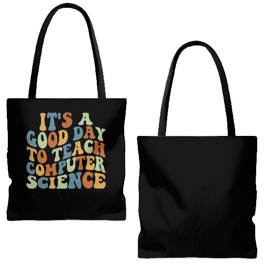 Computer Science Teacher Teacher Appreciation Tote Bags (AOP)