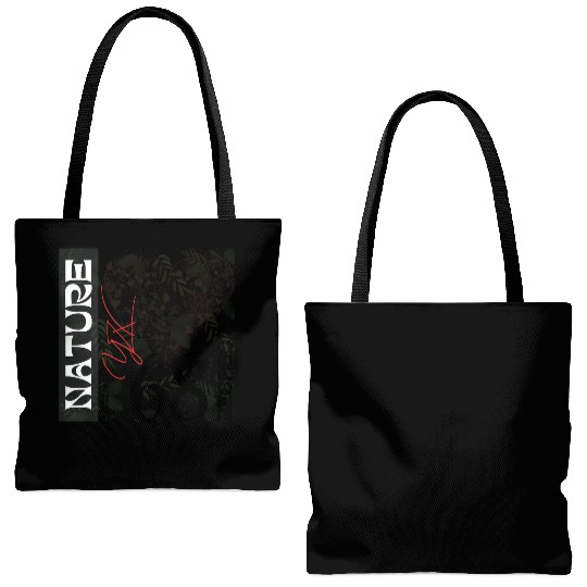 Heart, respect nature Tote Bags (AOP)