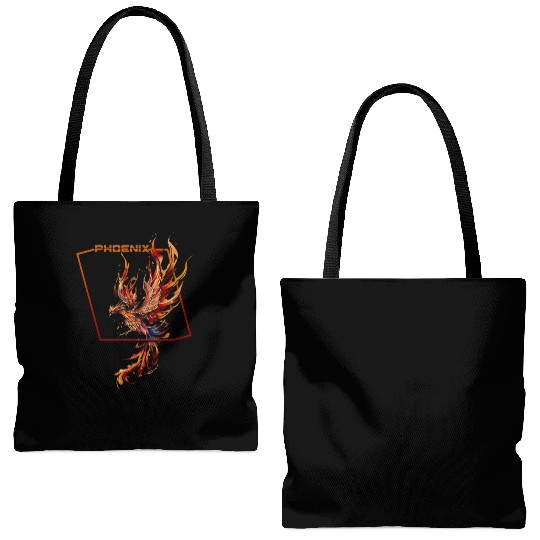 Rising Phoenix Tote Bags (AOP)