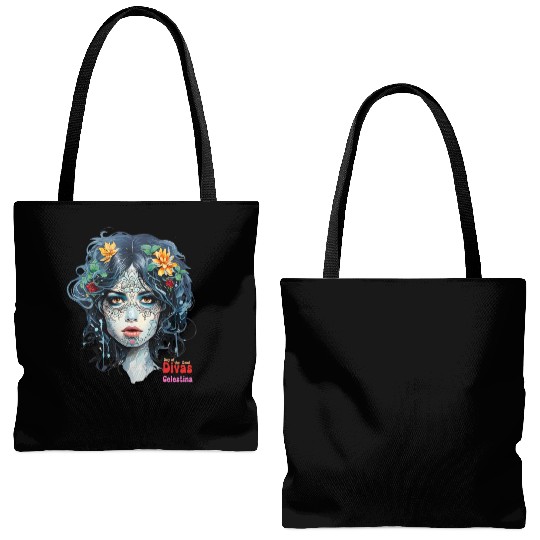 Day of the Dead Divas - Celestina Tote Bags (AOP)