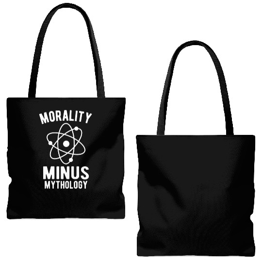 Atheist Atheism Anti Religion Securalism God Sucks Tote Bags (AOP)