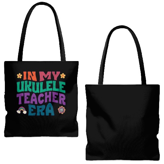 In my Ukulele teacher era Tote Bags (AOP)