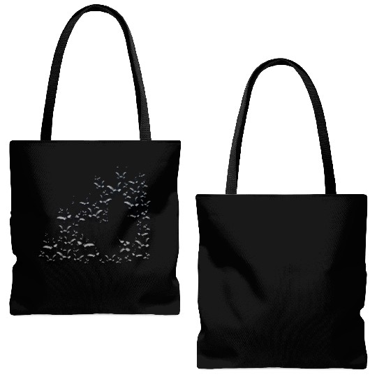 Butterfly Silhouette Tote Bags (AOP)