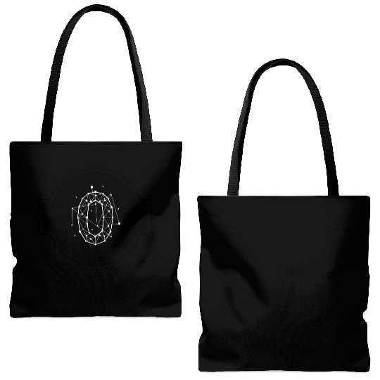 Space Number 0 - Zero Tote Bags (AOP)