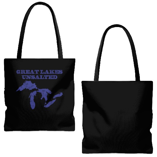 Great Lakes Unsalted Tote Bags (AOP)
