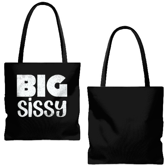 Big Sissy Tote Bags (AOP)