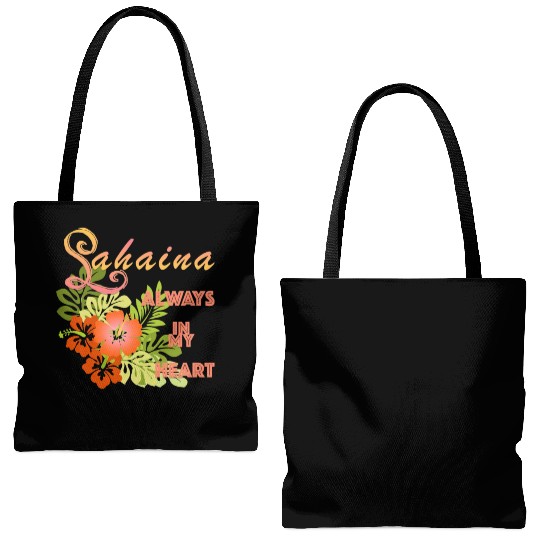 Lahaina: Always in my Heart 1 Tote Bags (AOP)