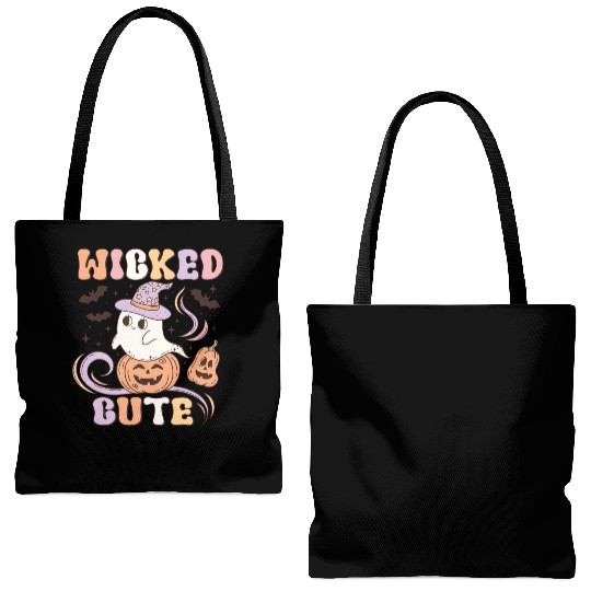 Wicked Cute Halloween: Spooky Charm and Cuteness Tote Bags (AOP)