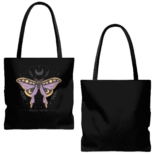 Retro Halloween" - Embrace Vintage Spookiness Tote Bags (AOP)