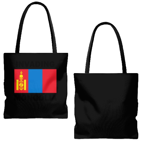 Invading Mongolia Tote Bags (AOP)