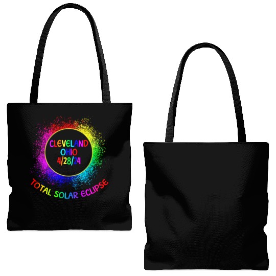Total Solar Eclipse Cleveland Ohio 4/28/24 Kids Tote Bags (AOP)