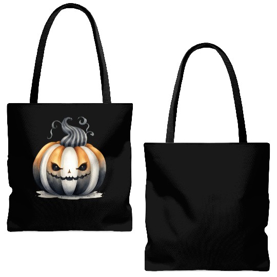Halloween PumpkinsT-Tote Bags (AOP) - Embrace the Pumpkins