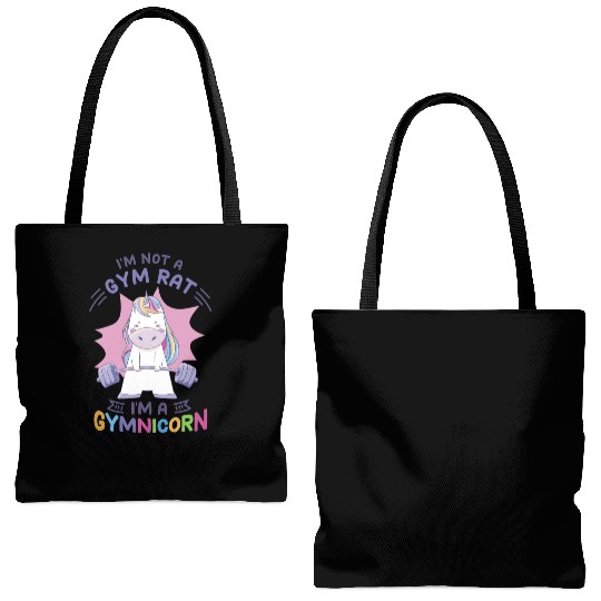 Fitness Workout Bodybuilder Weightlifting Gym Tote Bags (AOP)