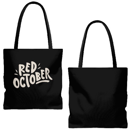red october phillies Tote Bags (AOP)