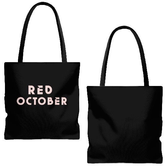 Red october phillies Tote Bags (AOP)