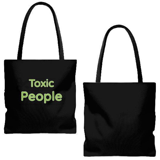 Toxic people Tote Bags (AOP)