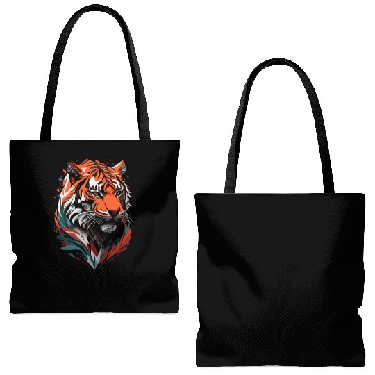 Tiger Tote Bags (AOP)
