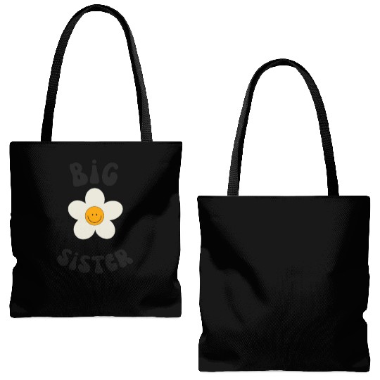 Big sister design Tote Bags (AOP)