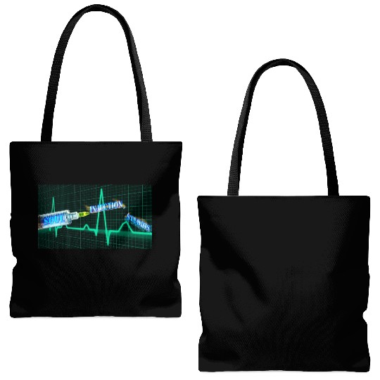 we will revive your heART Tote Bags (AOP)
