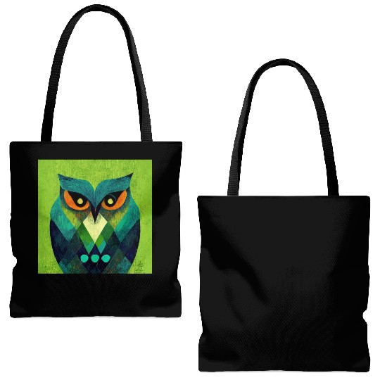 Mod Owl: ScOwl Owl Tote Bags (AOP)