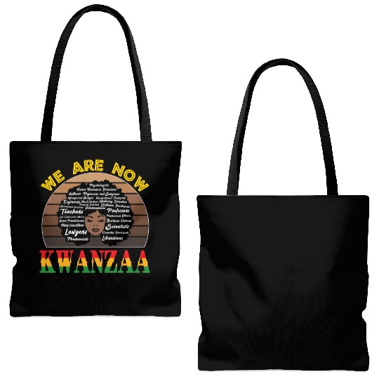 Celebrating All Passions with Kwanzaa Pride Tote Bags (AOP)