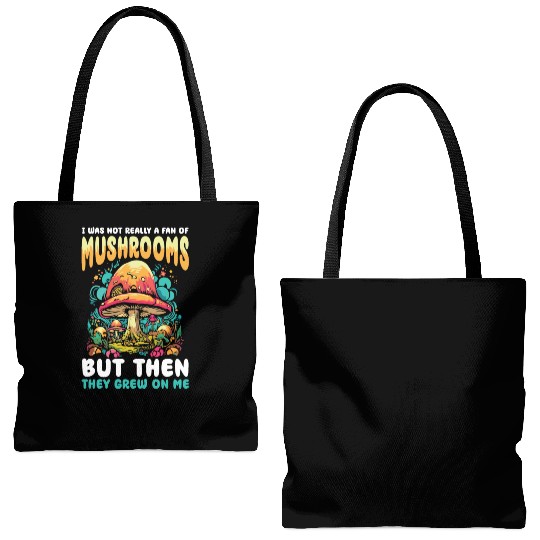 I Was No Really A Fan Of Mushrooms for a Mushroom Tote Bags (AOP)