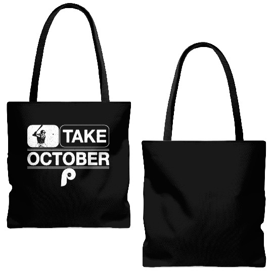 Philadelphia Take October Phillies Tote Bags (AOP)