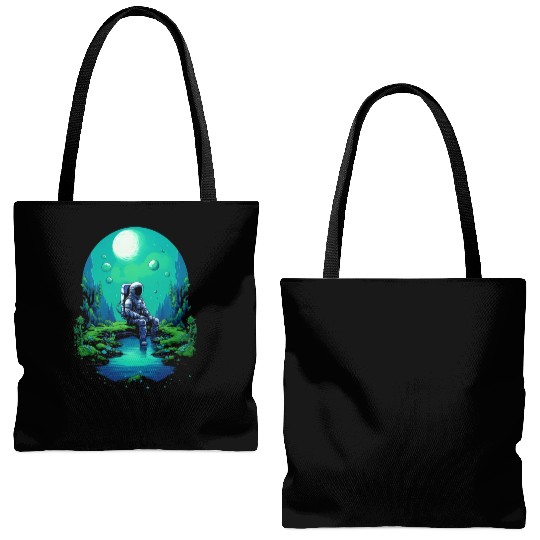 Astro Meditation Tote Bags (AOP)