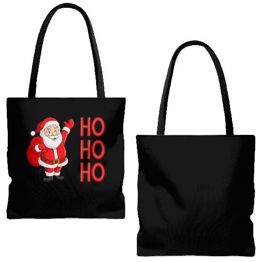 Ho Ho Ho Tote Bags (AOP)