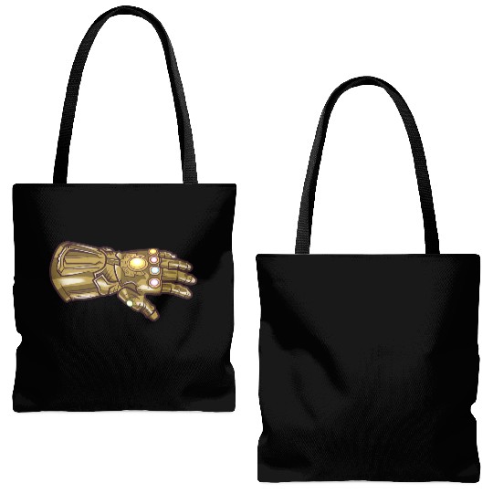 Thanos Infinity Gauntlet Tote Bags (AOP)