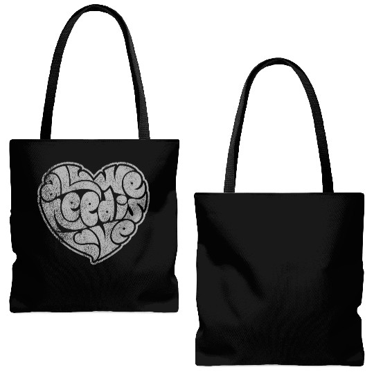 ALL WE NEED IS LOVE Tote Bags (AOP)