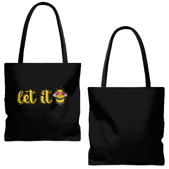 Let it Bee Animals Nature Tote Bags (AOP)