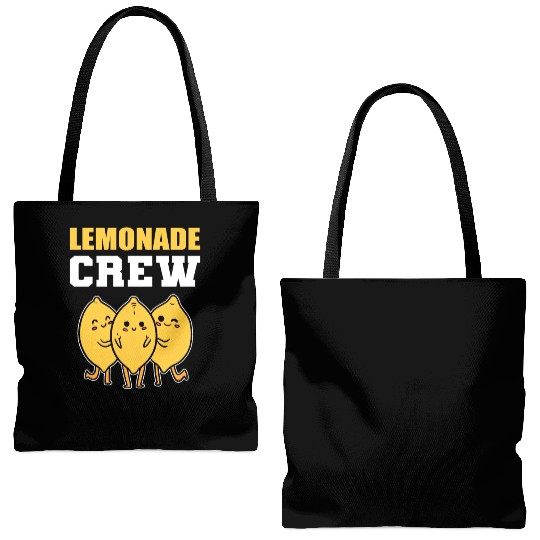 Lemonade Crew Fruits Lover Gift Tote Bags (AOP)