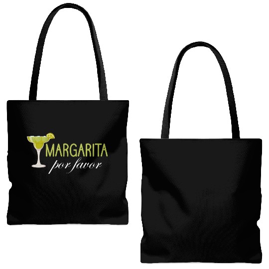 Margarita Por Favor Mexico Siesta Festivals Tote Bags (AOP)