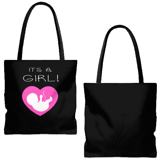Its a girl thanksgiving Christmas Tote Bags (AOP)