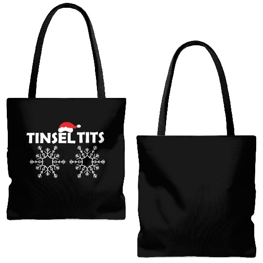 Tinsel Tits Tote Bags (AOP)