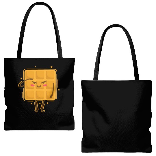 Waffle salutes Pastry Snack Tote Bags (AOP)
