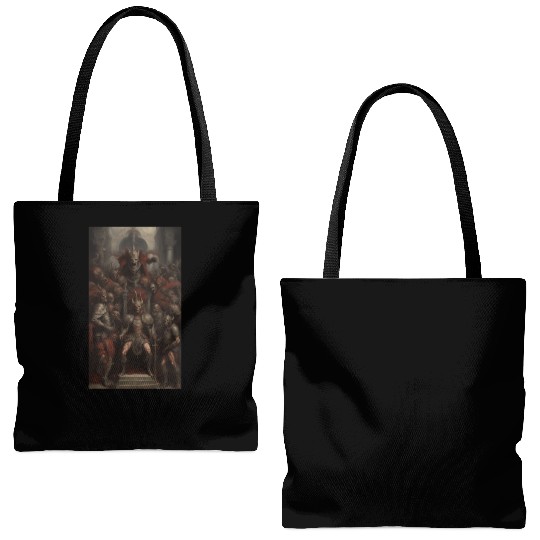 Undead Emperor Elder Vampire and lieutenants 3 Tote Bags (AOP)