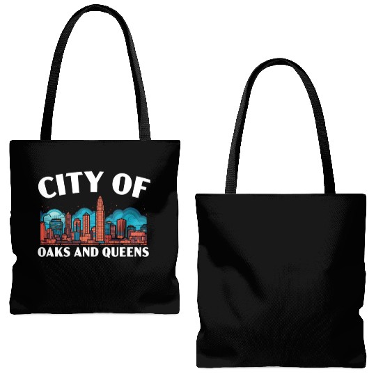 Charlotte North Carolina USA America United States Tote Bags (AOP)